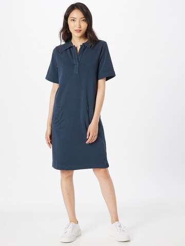 TOM TAILOR Jurk in Blauw: voorkant