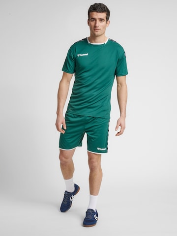 Hummel - Camisa funcionais em verde