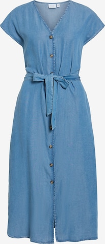 VILA - Vestido en azul: frente