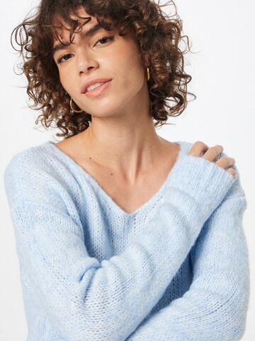 LMTD - Pullover 'HAIRY' em azul