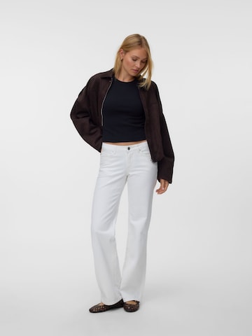 VERO MODA - Pierna ancha Vaquero 'VMVanessa' en blanco