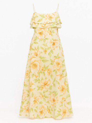 No Matter What Summer Dress in Yellow: front