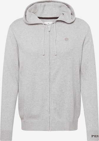 Pepe Jeans Knit Cardigan 'ANDRE' in Grey: front