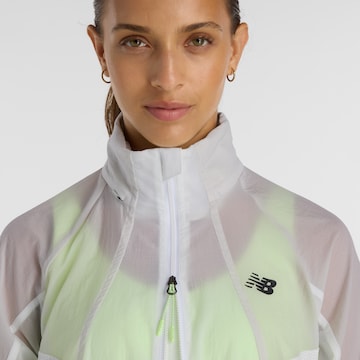 new balance Sportjacke in Weiß
