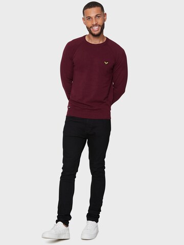 Threadbare Sweater 'Maned' in Red