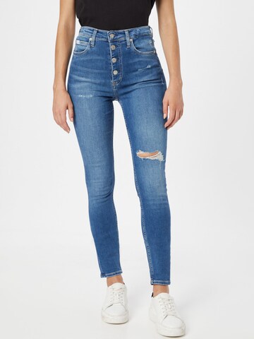 Calvin Klein Jeans Skinny Jeans in Blue: front