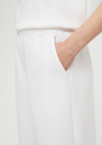 Wide Leg Pantalon s.Oliver en beige