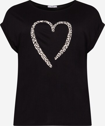 ABOUT YOU Curvy Shirt 'Ela' in Black: front