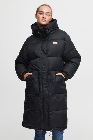 Oxmo Winterparka in Zwart: voorkant