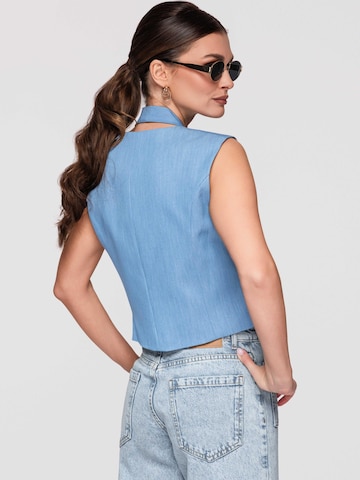Gilet Ombre en bleu