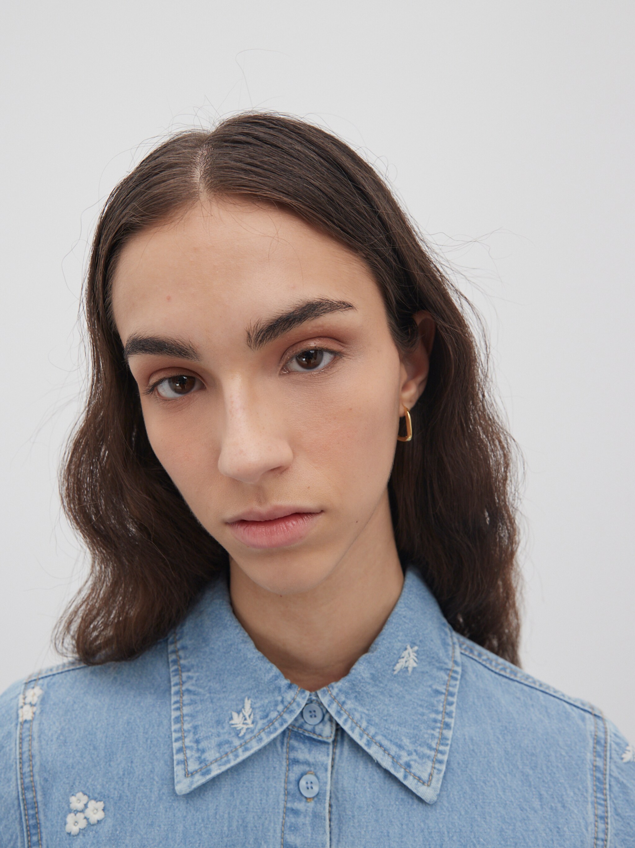 EDITED Producten Blouse 'Jolin' Blauw denim