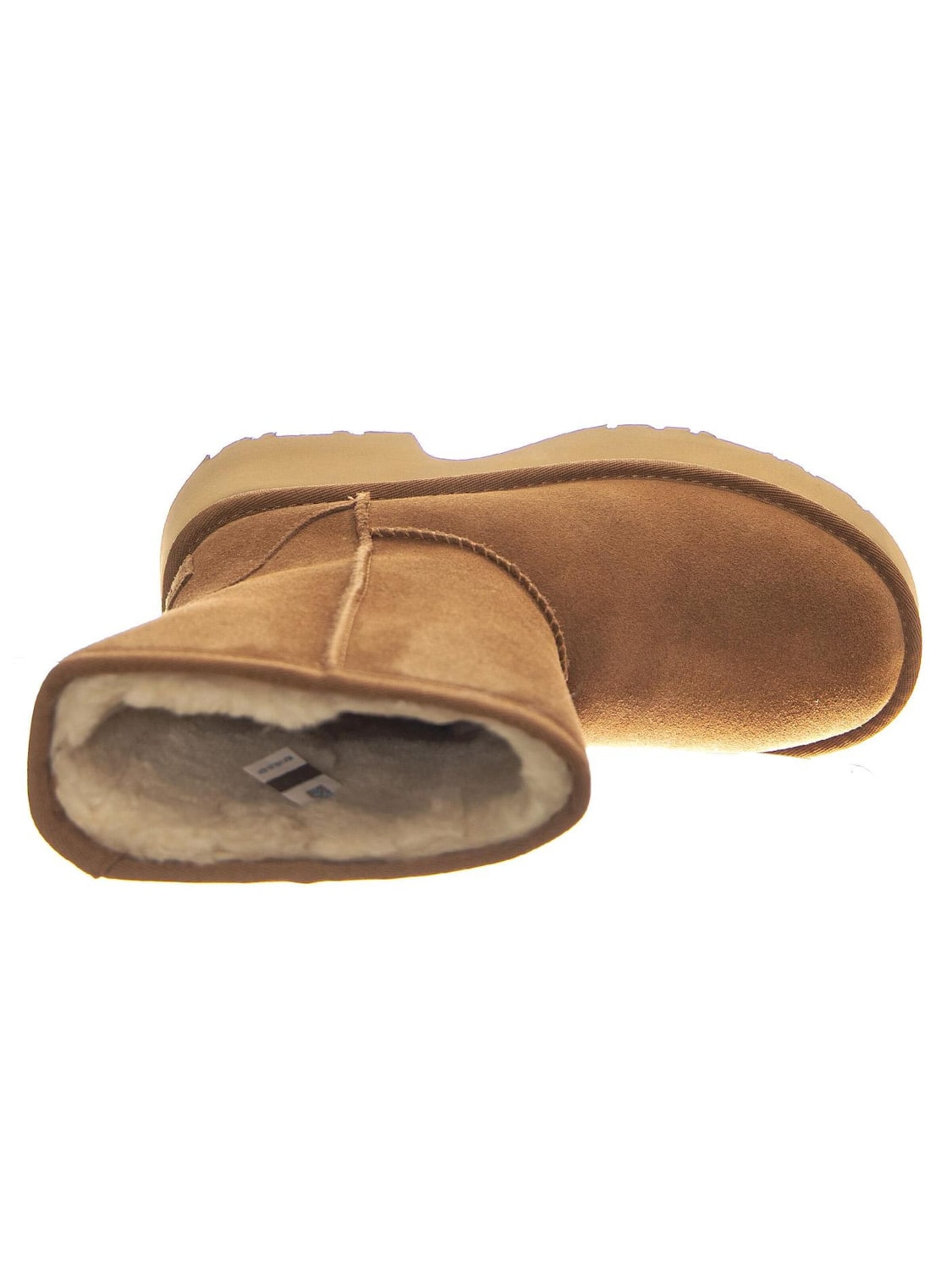 UGG Kozaki 'W Classic Short New Heights Chstnut Mini Platrform' w kolorze brązowy