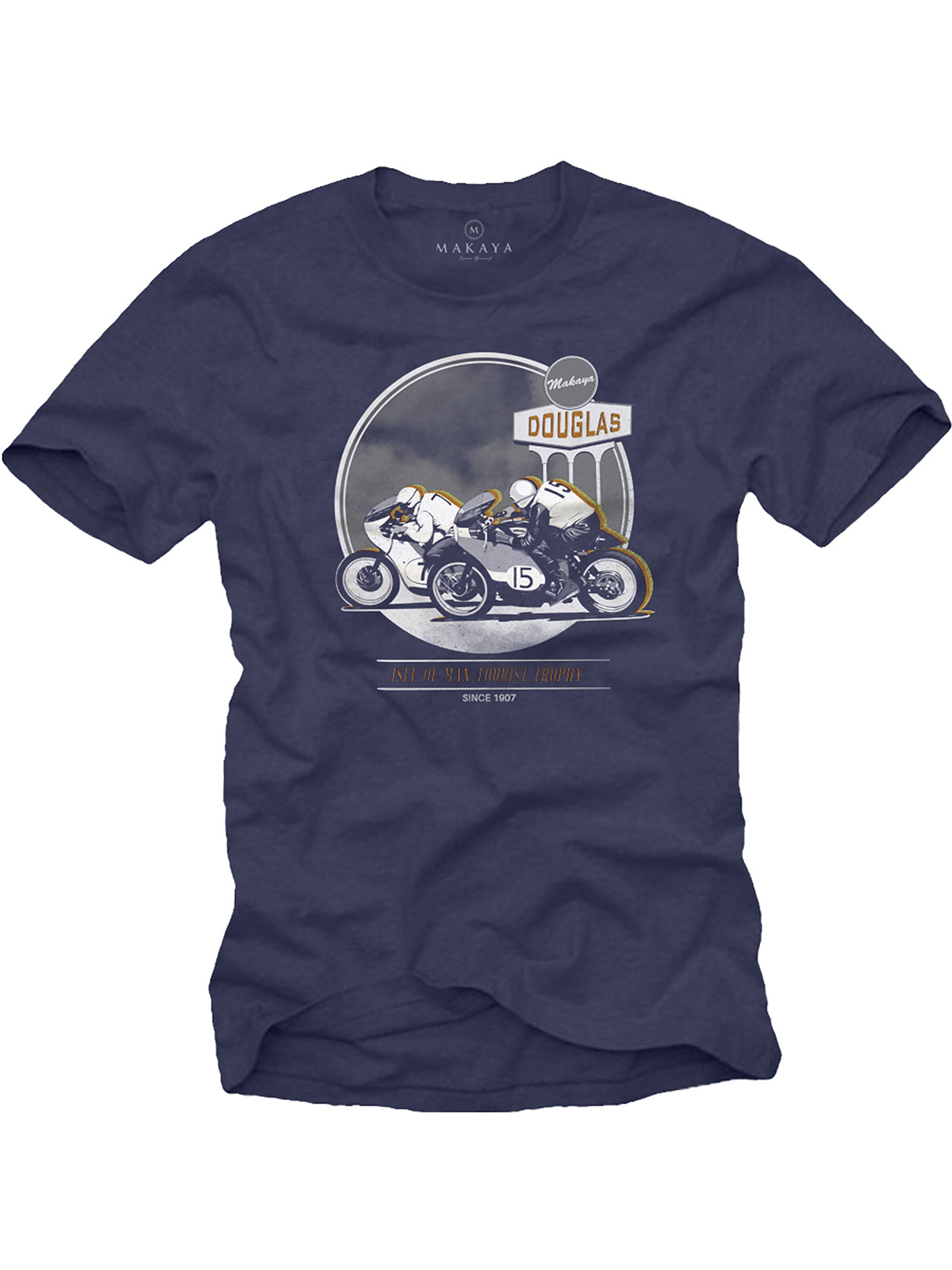 MAKAYA Shirt‌‌‌‌‌‌ in Blau: Vorderseite