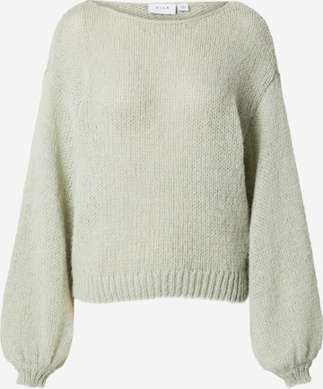 VILA Sweater 'Choca' in Green: front