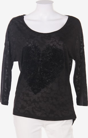 G!na Top & Shirt in S in Black: front