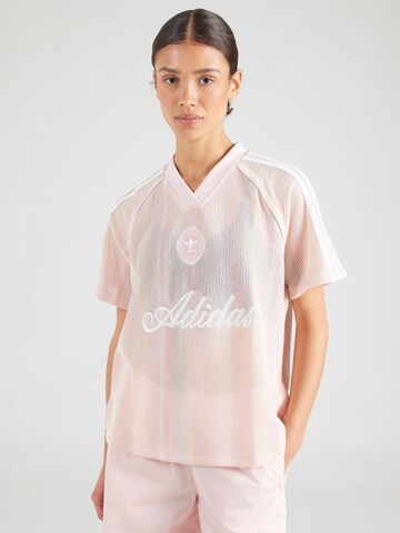 ADIDAS ORIGINALS Majica 'Summer Glow' | roza barva: sprednja stran