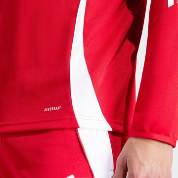 ADIDAS PERFORMANCE - Sweatshirt de desporto 'Tiro 24' em vermelho