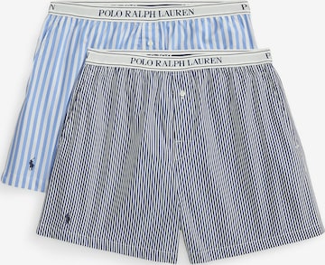 Shorty ' Shirting Stripes ' Polo Ralph Lauren en bleu : devant
