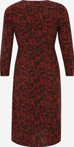 Guido Maria Kretschmer Curvy Dress 'Martje' in Red: back