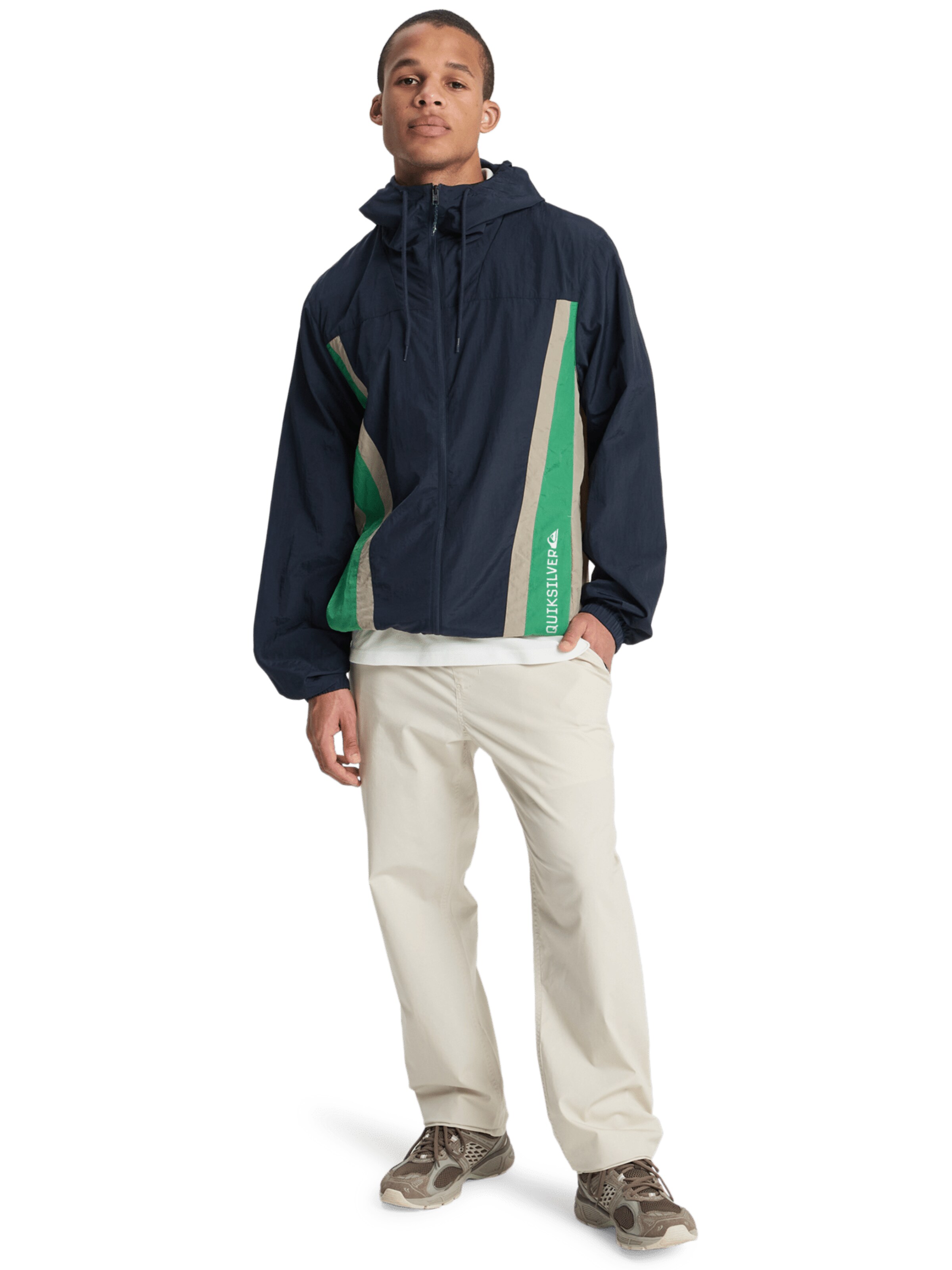 QUIKSILVER Between-Season Jacket 'Clicker' in Blue