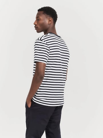SANVT Shirt 'The Striped T-Shirt'‌‌‌‌‌‌‌‌‌‌ in Weiß