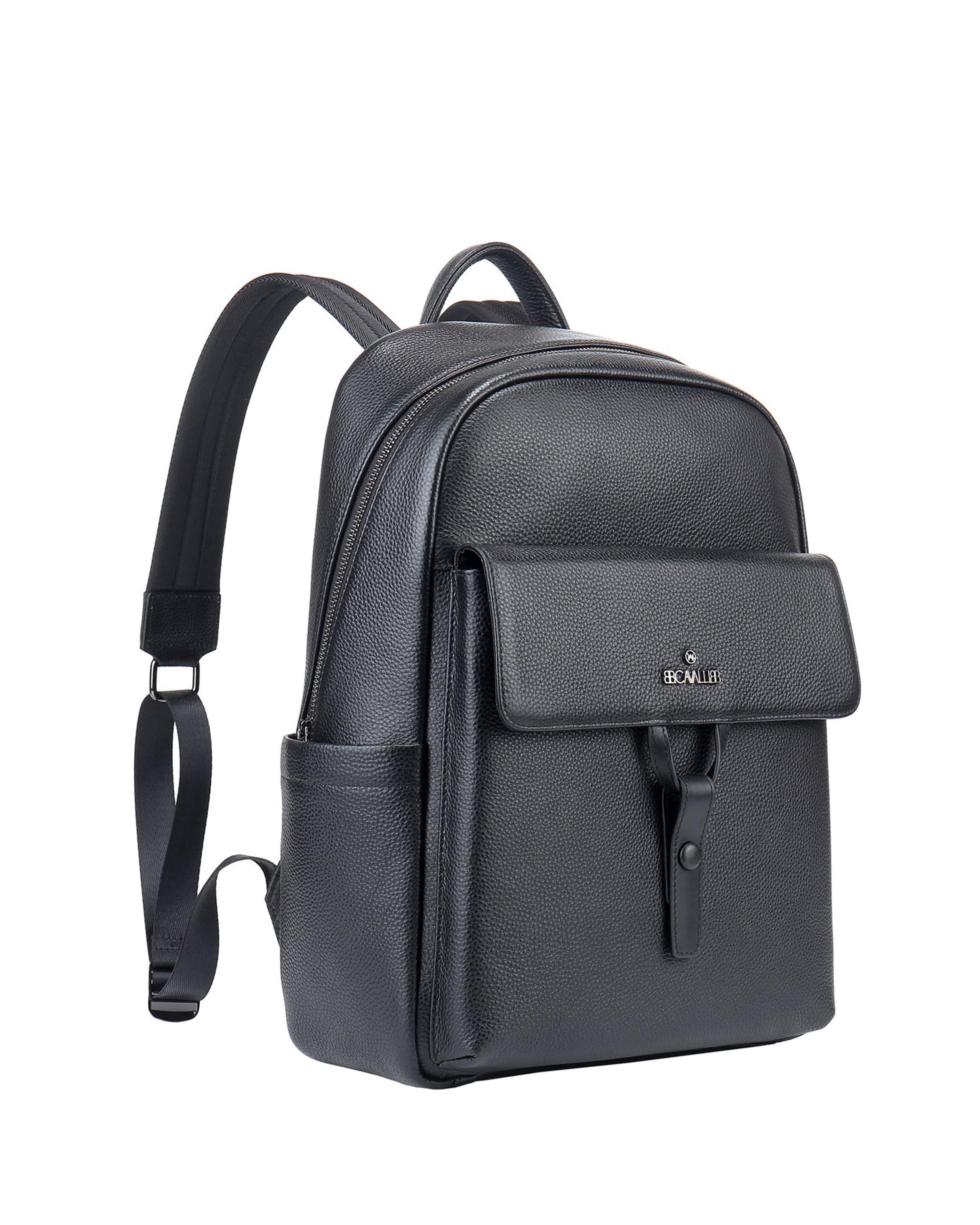 B Cavalli B Rucksack in Schwarz: Vorderseite
