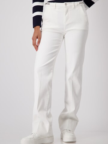 monari - regular Pantalón en blanco: frente
