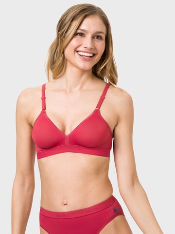 BeeDees Triangel BH 'BH Microfun N' in Rot