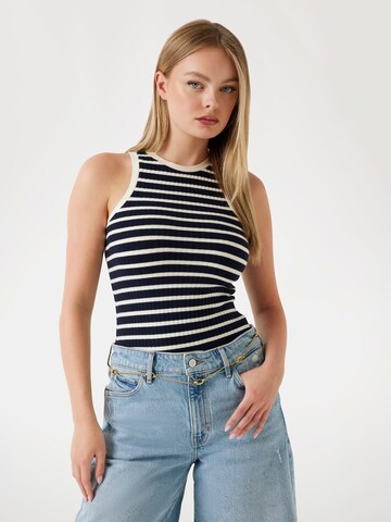 GUESS Sticktop in Blau: Vorderseite