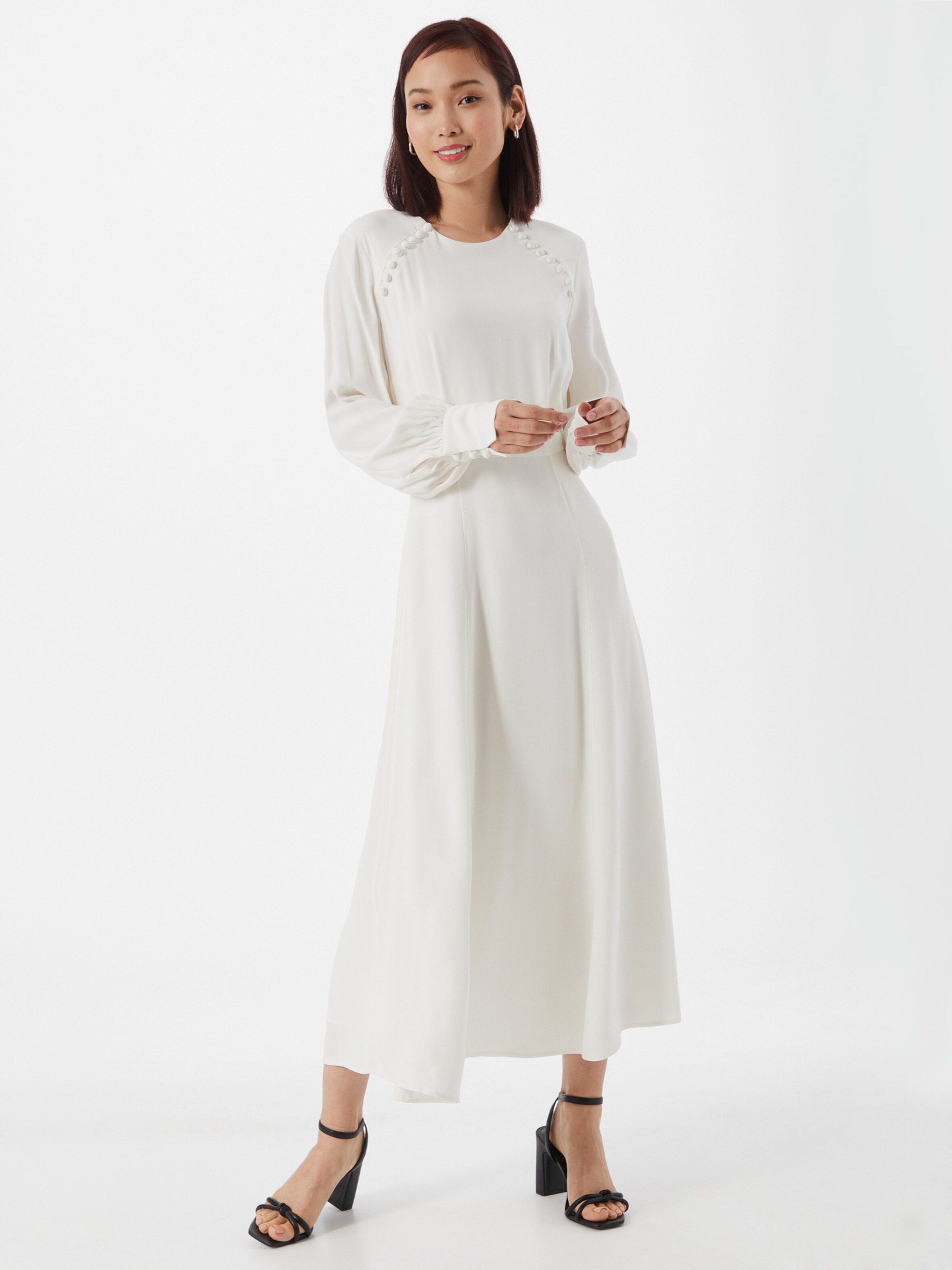 Frauen Große Größen IVY OAK Kleid in Weiß - PX19857 Frauen Große Größen IVY OAK Kleid in Weiß - PX19857