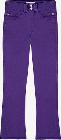 Scalpers Flared Jeans 'Luna' in Purple: front