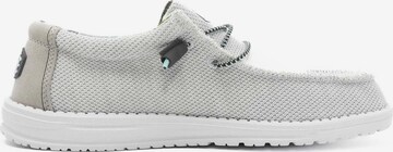 Mocassin 'Wally Sox' HEY DUDE en blanc