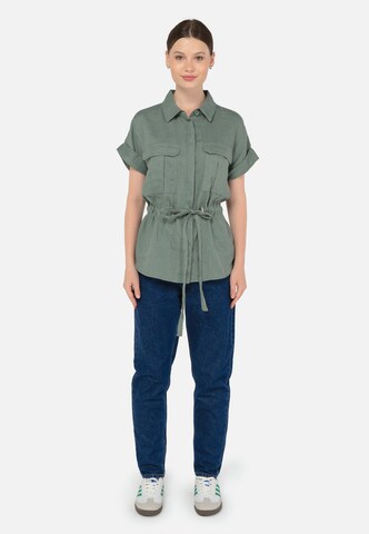 FRESHLIONS Blouse 'Zoey' in Groen