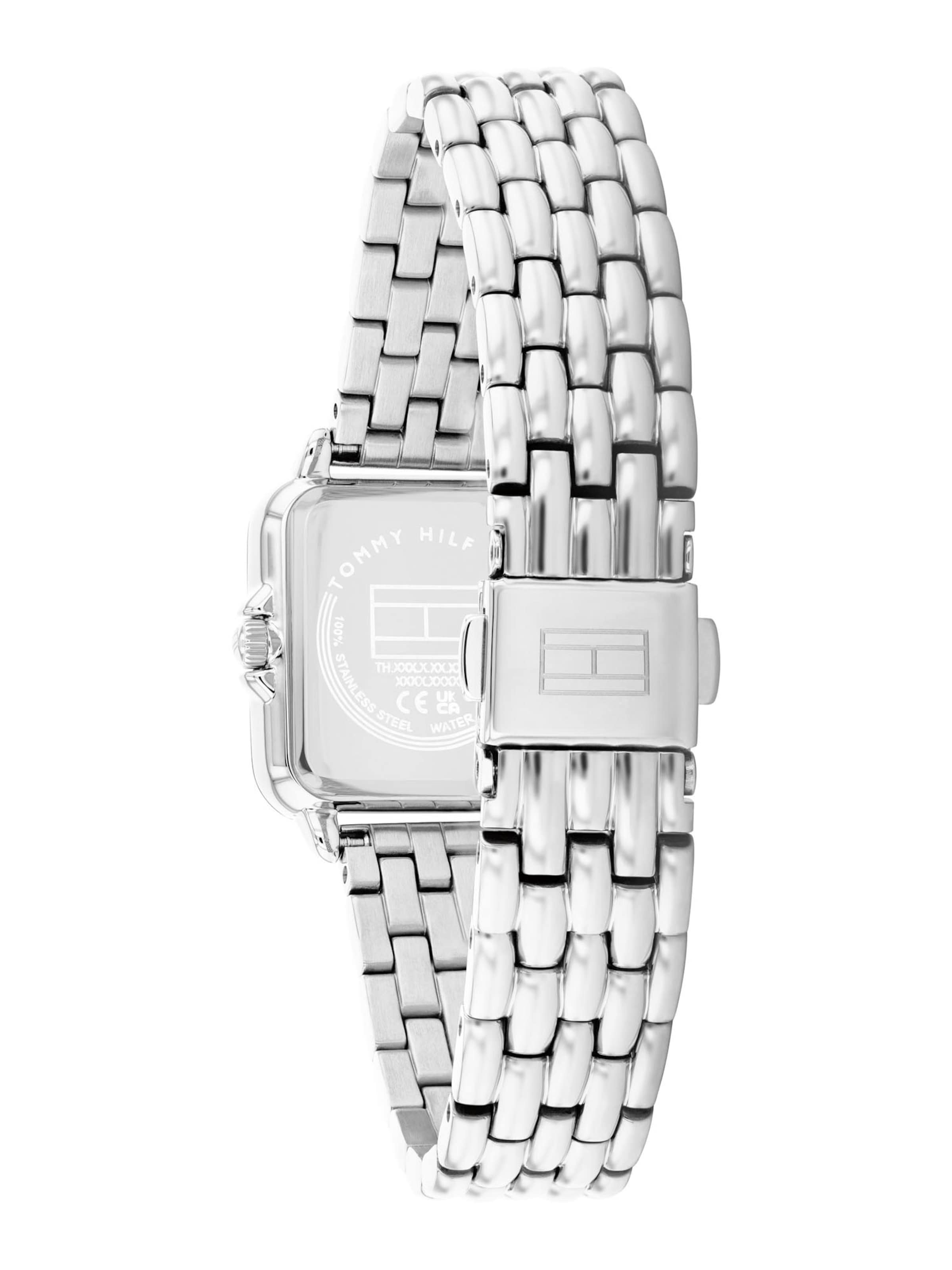 sudrabs TOMMY HILFIGER Analogais pulkstenis 'MIA'