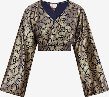 IZIA Bluzka w kolorze niebieski: przód