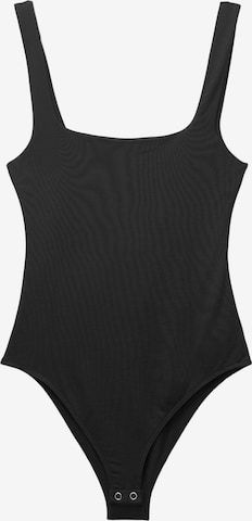 Pull&BearBodi - crna boja: prednji dio