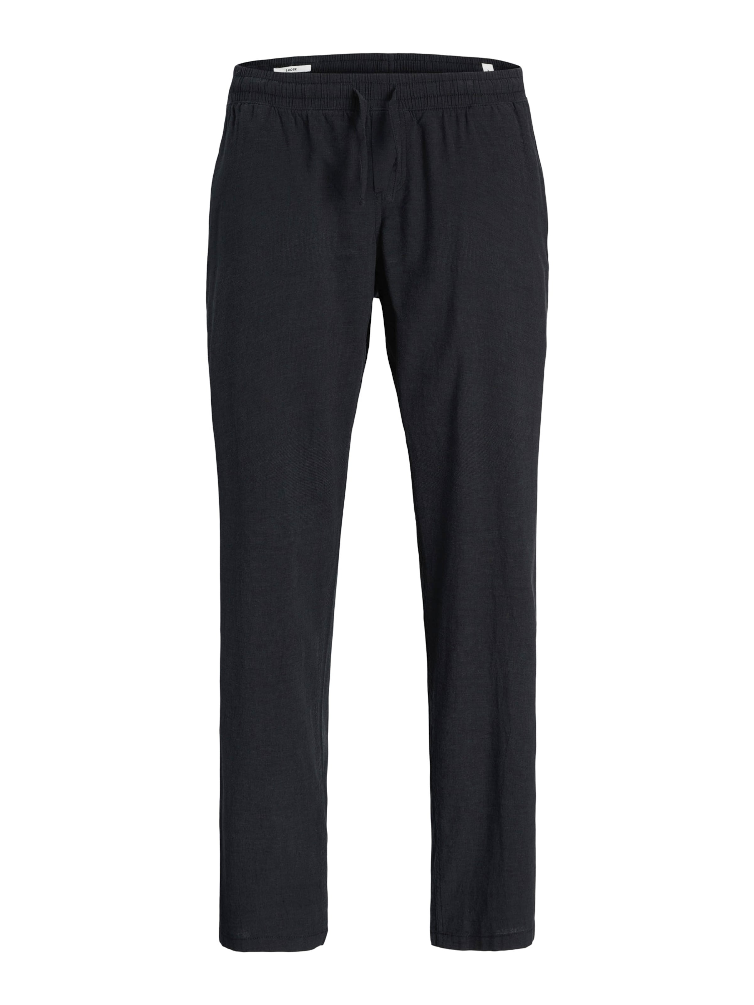 JACK & JONES Broek 'JPSTKARL' in Zwart: voorkant