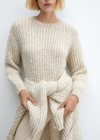 MANGO Pullover 'Golden' in Beige