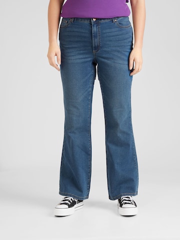 EVOKED Bootcut Jeans 'BELLA ANA' in Blauw: voorkant