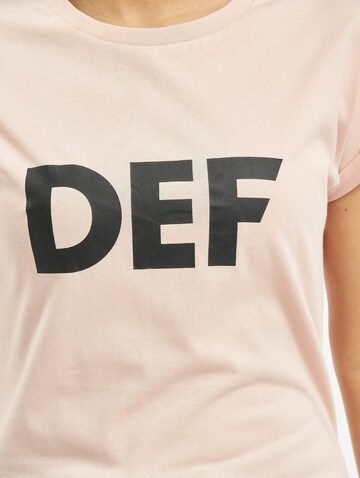 DEF Футболка в Ярко-розовый