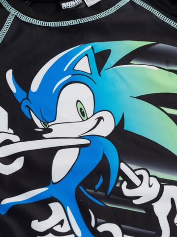 Sonic Sports swimwear 'The Hedgehog UV-Schutz 50+' in Black