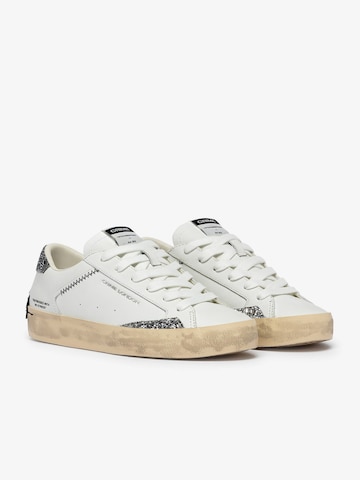 Crime London - Sapatilhas baixas em branco