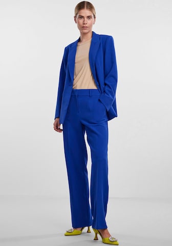 Y.A.S Regular Pleated Pants 'LIKKA' in Blue