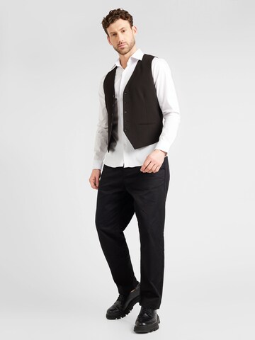 Lindbergh Suit Vest in Black