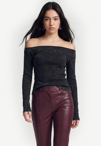 myMo ROCKS Shirt in Schwarz: Vorderseite