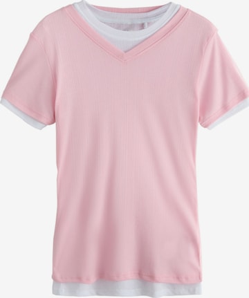 Next Shirt in Pink: front