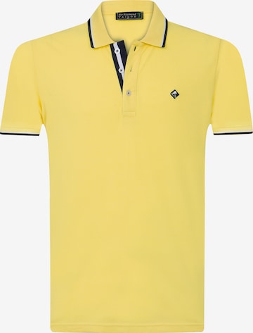 T-Shirt 'Marcus' Sir Raymond Tailor en jaune : devant