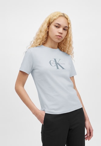 Calvin Klein Jeans T-shirt 'HERO CLASSIC' i grå: framsida