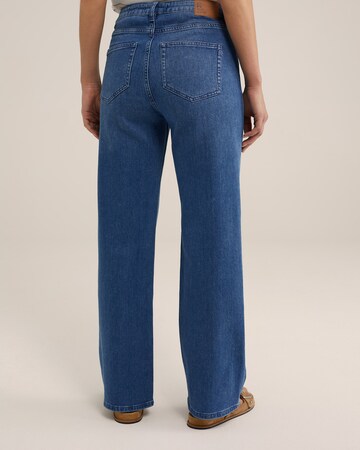 WE Fashion Wide Leg Jeans in Blau