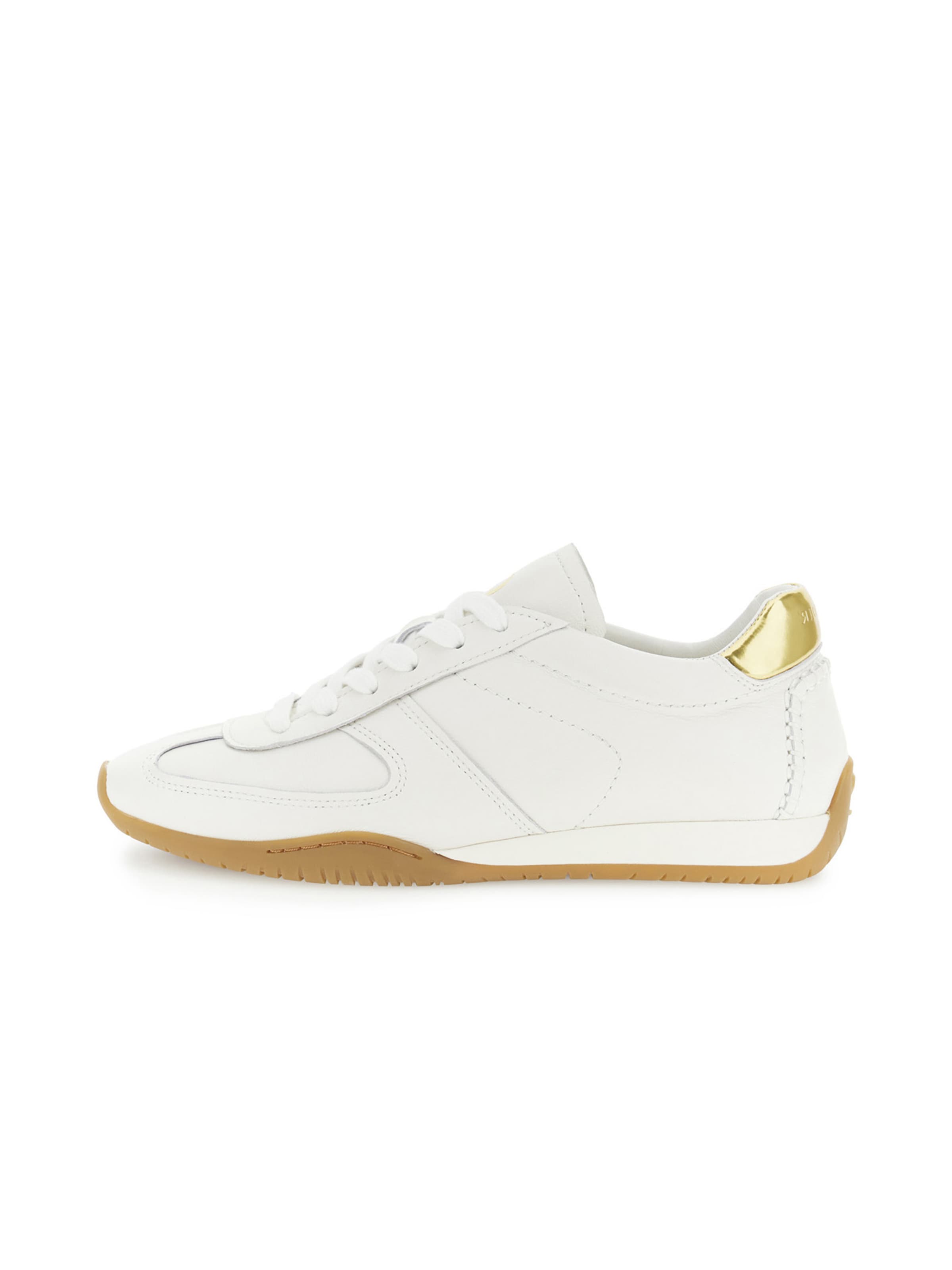 CAFè NOIR Sneakers laag in Wit: voorkant